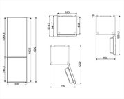 Холодильник Smeg FC182PBN фото 3 в Челябинске