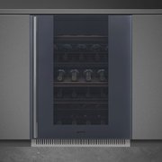Встраиваемый холодильный шкаф для вина Smeg CVI138RG фото 2 в Челябинске