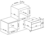 Компактный многофункциональный духовой шкаф Smeg SF4390MCX фото 2 в Челябинске