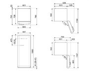 Холодильник Smeg FAB28RPK5 фото 2 в Челябинске