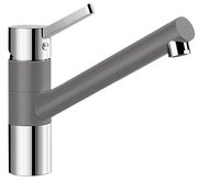 Смеситель Blanco Tivo chrome/Silgranit темная скала фото в Челябинске