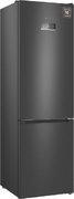 Отдельностоящий холодильник с инвертором Weissgauff WRK 2010 Full NoFrost Inverter Dark Grey фото 4 в Челябинске