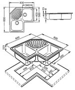Мойка Smeg SP2A фото 2 в Челябинске