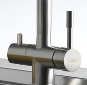 Смеситель Franke Atlas Clear Water нержавеющая сталь фото 2 в Челябинске