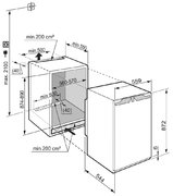 Встраиваемый холодильник Liebherr IK 1650 Premium фото 4 в Челябинске