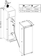 Встраиваемый холодильник Schaub Lorenz SLS E310WE фото 4 в Челябинске