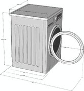 Стиральная машина Korting KWM 50IM140 фото 3 в Челябинске