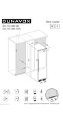 Винный шкаф Dunavox DX-119.386DSS фото 3 в Челябинске