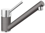Смеситель Blanco Antas chrome/Silgranit темная скала фото в Челябинске