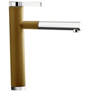 Смеситель Blanco Linee-S Silgranit шампань фото в Челябинске