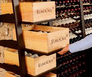 Выдвижной стеллаж для хранения вина в ящиках EuroCave OMS4-020009