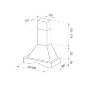 Кухонная вытяжка MAUNFELD Gretta Novas C 90 бежевый фото 2 в Челябинске