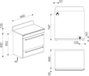 Варочный центр Smeg TR90X фото 2 в Челябинске