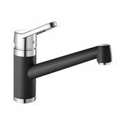 Смеситель Blanco ACTIS Сочетание материалов хром/керамика черный фото в Челябинске