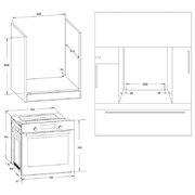 Электрический духовой шкаф Korting OKB 370 CMB фото 4 в Челябинске