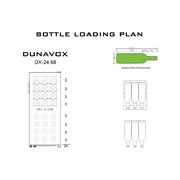 Винный шкаф Dunavox DAFT-24.68DSC фото 4 в Челябинске