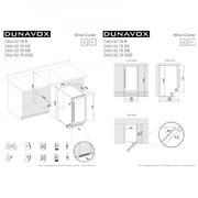 Винный шкаф Dunavox DAU-32.78DW фото 4 в Челябинске
