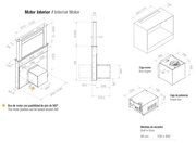 Встраиваемая в столешницу вытяжка Pando E-350/90 IX 1350 INT/EXT фото 4 в Челябинске
