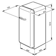 Холодильник Smeg CVB20RO фото 4 в Челябинске