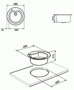 Мойка Smeg LSE48AV фото 2 в Челябинске