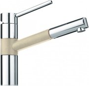 Смеситель Franke Landy 350 выдвижной шланг хром/сахара