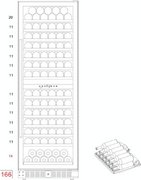 Винный шкаф Dunavox DX-166.428DCK фото 4 в Челябинске