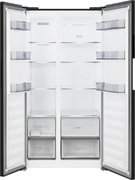 Отдельностоящий холодильник с инвертором Weissgauff WSBS 550 Built-in NoFrost Inverter Black фото 2 в Челябинске