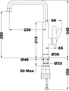 Смеситель Teka FOT 994 CHROME фото 4 в Челябинске