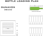 Винный шкаф Dunavox DAB-25.62DSS.TO фото 4 в Челябинске
