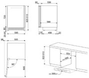 Встраиваемый винный шкаф Smeg CVI638LN1 фото 3 в Челябинске