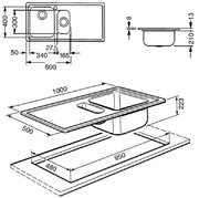 Мойка Smeg LM102D фото 2 в Челябинске