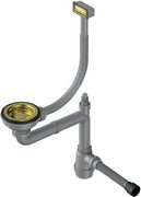 Арматура для одночашевых моек с прямоугольным переливом Omoikiri WK-1 LG