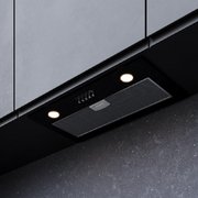 Встраиваемая вытяжка Krona LUISA 600 GLASS BLACK PB фото 2 в Челябинске