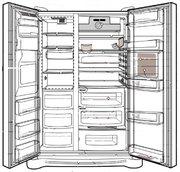 Холодильник Smeg SBS800A1 фото 3 в Челябинске