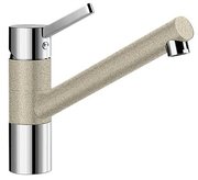 Смеситель Blanco Tivo chrome/Silgranit песочный фото в Челябинске