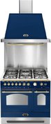 Вытяжка Lofra DOLCEVITA 90 BLUE & BRASS фото 4 в Челябинске