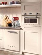 Компактный духовой шкаф с пароваркой Smeg SF4920VCP фото 3 в Челябинске