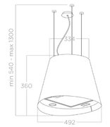 Вытяжка ELICA JUNO URBAN ZINC/F/50 фото 4 в Челябинске