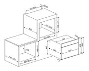 Встраиваемая микроволновая печь Smeg SF4800MPO фото 3 в Челябинске