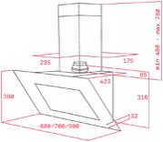 Вытяжка Teka DVT 980 W фото 2 в Челябинске