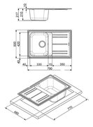 Мойка Smeg LZ791AV2 фото 2 в Челябинске