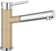 Смеситель Blanco Alta-S compact chrome/Silgranit жемчужный фото 2 в Челябинске