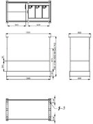 Вытяжка Falmec Spazio 130 Island steel фото 4 в Челябинске