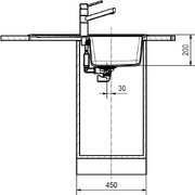 Мойка Franke BFG 611 черный матовый фото 4 в Челябинске