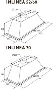 Встраиваемая вытяжка Kuppersberg INLINEA 70 X фото 4 в Челябинске