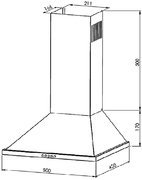Вытяжка Zigmund Shtain K 127.51 S фото 2 в Челябинске