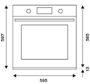 Духовой шкаф Bertazzoni F6011MODVPTZ фото 2 в Челябинске