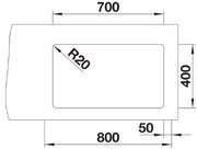 Мойка BLANCO ETAGON 700-U нержавеющая сталь фото 4 в Челябинске
