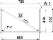 Мойка Franke BXX 210-68 сталь фото 3 в Челябинске