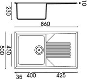 Мойка Smeg LSEQ861RA фото 2 в Челябинске